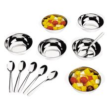 Conjunto para postre 12 piezas jornata, Brinox