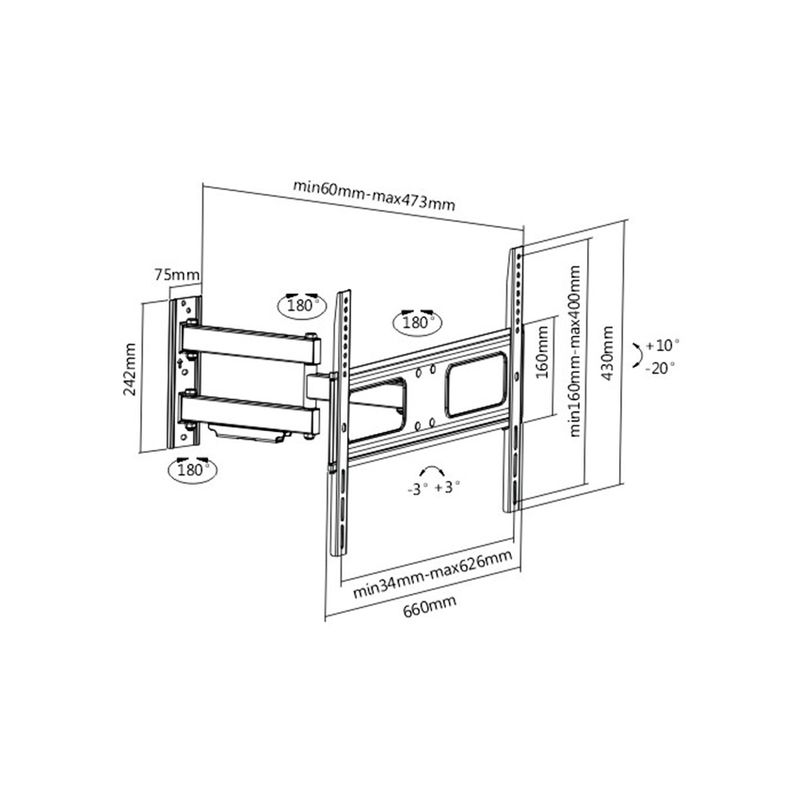 Soporte-para-TV-37----70--Wall-Mount-Brugmann
