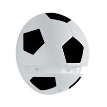 Soporte Kids pelota de Futbol blanco-negro Prat-K