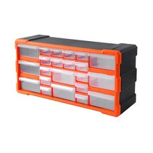 Caja de herramientas de plástico 22 cajas Tactix