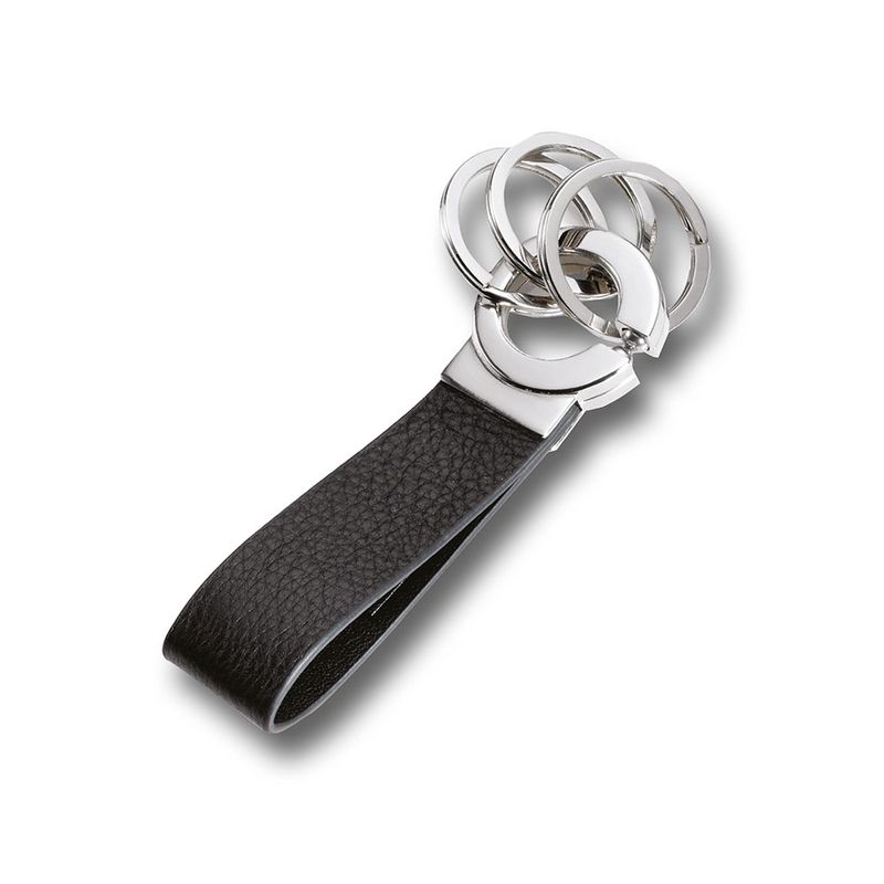 Llavero-Lazo-de-Cuero-Key-Clic-Negro-Troika-1-6039