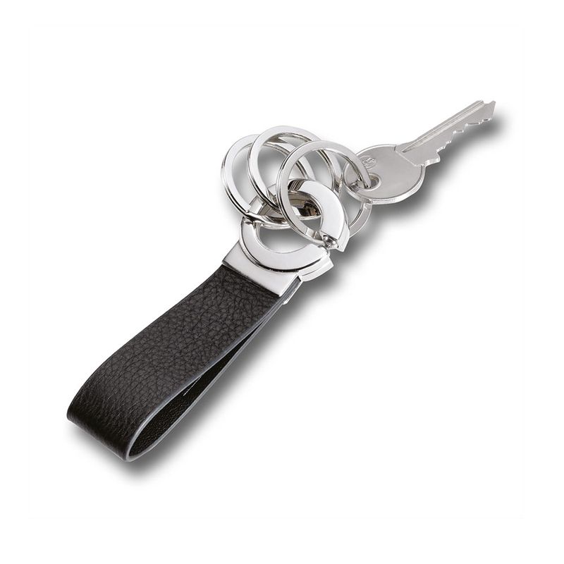 Llavero-Lazo-de-Cuero-Key-Clic-Negro-Troika-2-6039