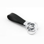 Llavero-Lazo-de-Cuero-Key-Clic-Negro-Troika-3-6039