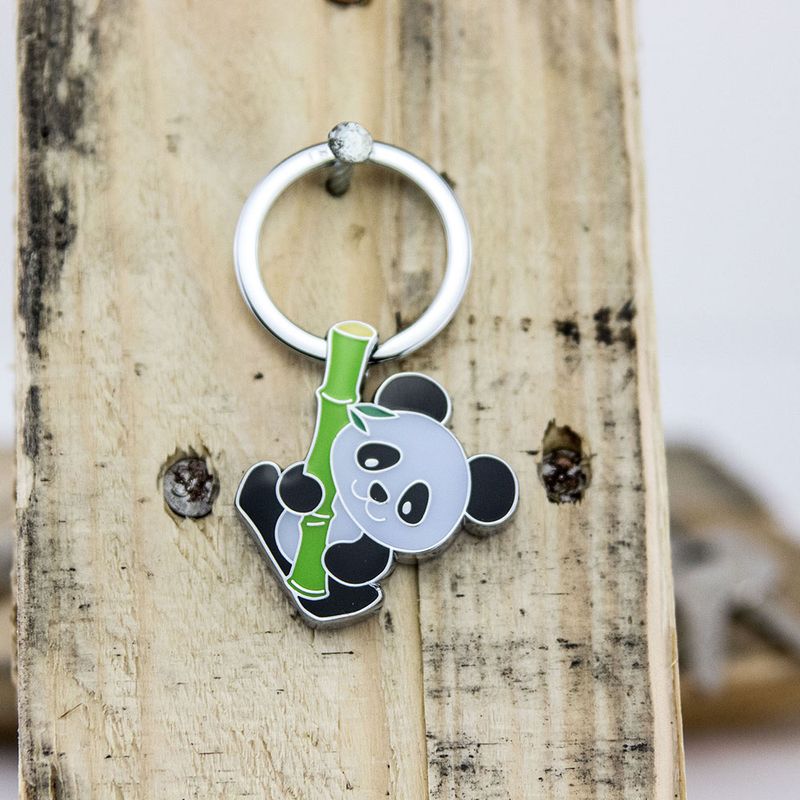 Llavero-Bamboo-Panda-Blanco-Negro-Troika-4-6084