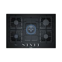 Placa vitro a gas 5Q Cristal templado negro PPQ7A6B90 Bosch