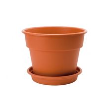 Maceta dura Kotta redonda # 12 c/base Reyplast