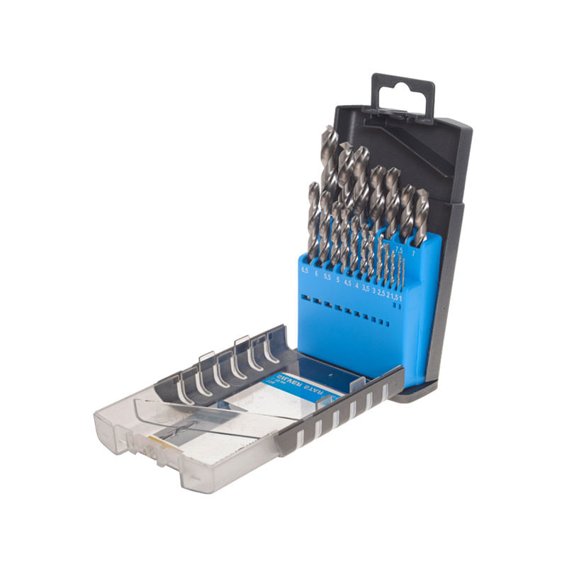 Juego-de-brocas-para-metal-silver-19-piezas-Kwb-3-8315