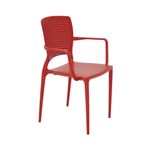 Silla-SAFIRA-con-brazos-color-Rojo-Tramontina-1-8508