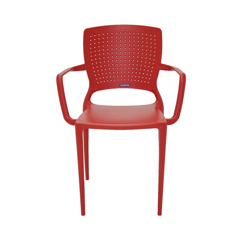 Silla-SAFIRA-con-brazos-color-Rojo-Tramontina-3-8508