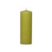 Vela color verde 8x20 cm. Villa Verde