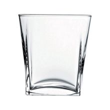 Juego de vasos whisky 370cc carre 6pz Pasabahce