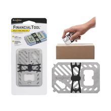 Billetera metalica multifiuncion 7 en 1