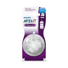 Tetina Natural flujo medio 3m+ Avent