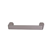 Jalador para mueble zinc niquel cepillado 148x32 mm.