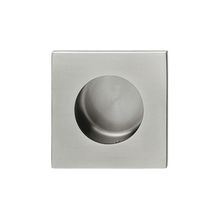 Manija de embutir acero inoxidable 59x59 mm.