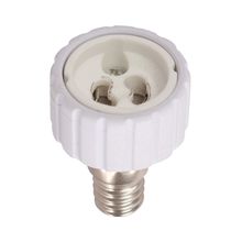 Socket convertidor acabado Blanco GU10 E14 Lumicentro