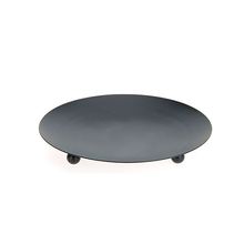 Porta Vela Color Negro 12cm.