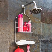 Champucera Grande con jabonera color Blanco Rejiplas