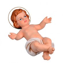 Bebe Jesus con Aureola 15 cm.