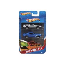 Juego de 3 autos Hot Wheels
