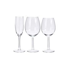 Set de vasos 18 pzas para vino y champagne