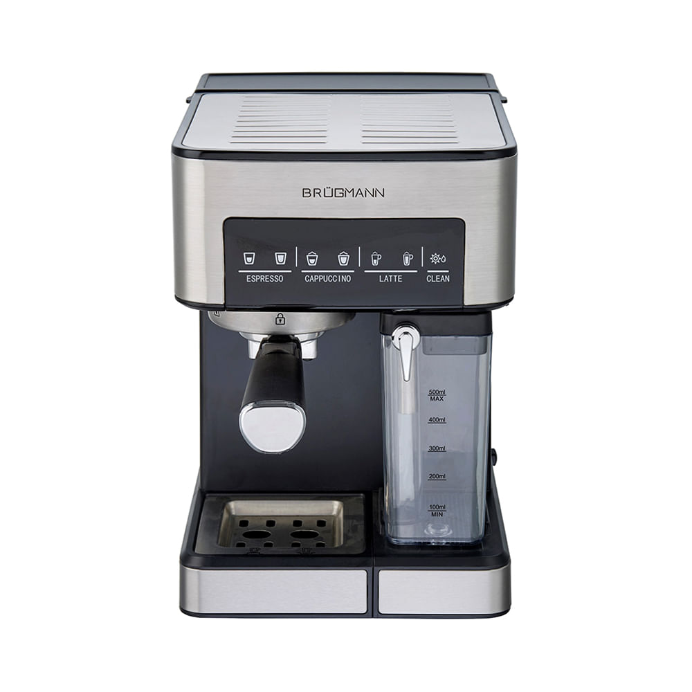 Máquina de café expreso, máquina de café expreso de 3.5 bar y capuchino con  función de calentamiento rápido, cafetera de 1 a 4 tazas con función de
