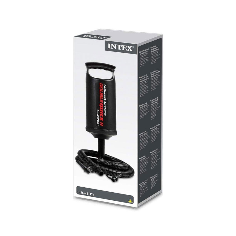 Inflador double quick II Intex