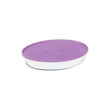 Fuente ovalada mediana con tapa Marinex