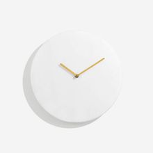 Reloj de pared de marmol color Blanco London Clock