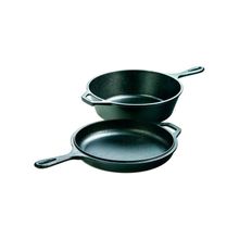 Sartén de hierro fundido con tapa 2.8 LT. Lodge