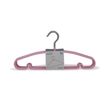 Set de 10 Colgadores PVC color Rosado Impulse