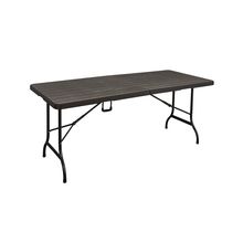 Mesa plegable Smoky 180 color cafe Impulse