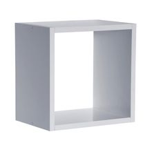 Cubo simple 1.5x28x28x20cm blanco