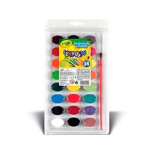 Acuarelas con pincel 24UND Crayola