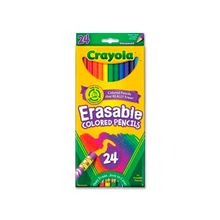 Lápices de colores borrables 24UND Crayola