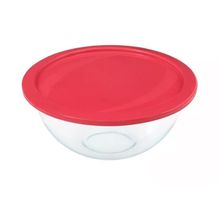 Cuenco con tapa de plastico