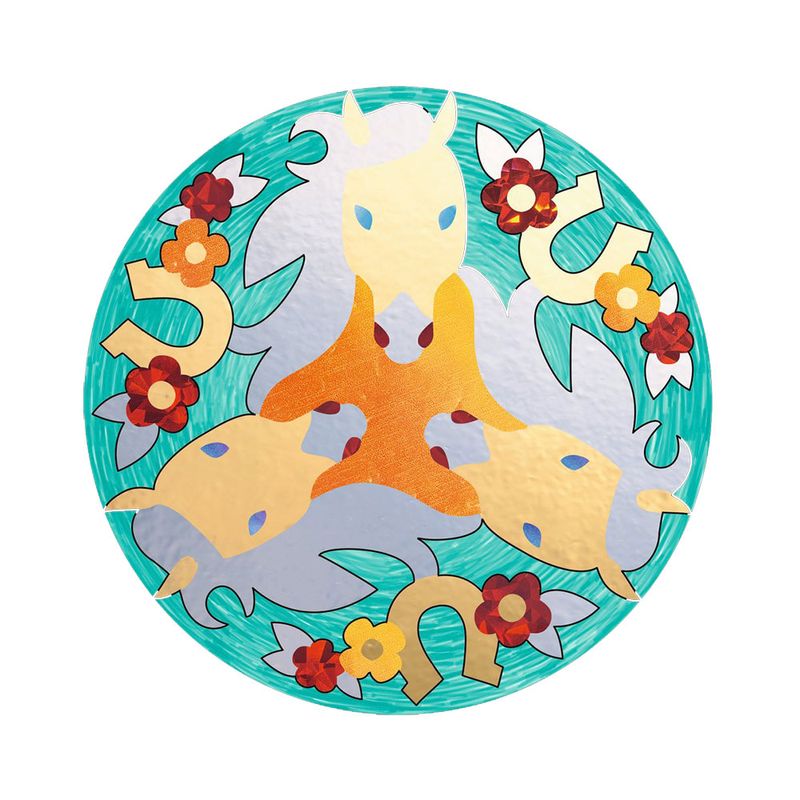Mini-Mandala-Diseños-de-Caballos-Ravensburger-5-16121
