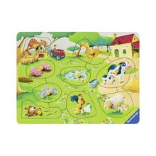 Granja de Animales 9pzas madera Ravensburger