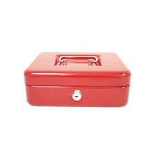Caja de dinero 20x16x7 cm roja