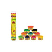 Pd Tarros Pequenos De Plastilina 10pzas