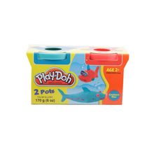 Play-doh Set Tarros De Plastilina 2pzas