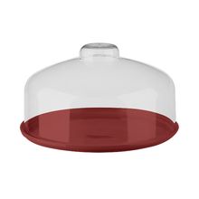 Porta quesos color rojo 14,5 Cm
