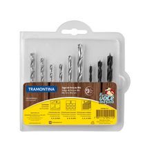 Juego de Brocas Mix 9pzas