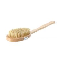 Cepillo de baño mango de madera 43cm