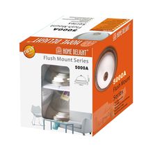 Plafón circular PAR vintage E27 Blanco 40w