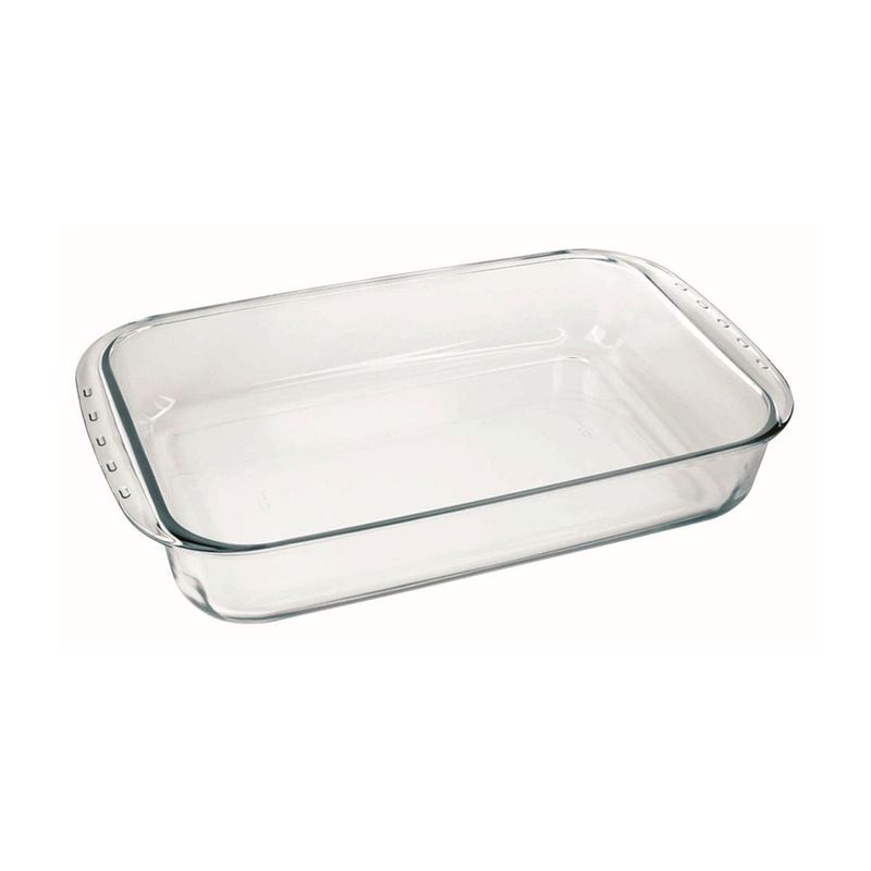 Marinex Cristal Bandeja Horno Rectangular, 1.6 litros, Vidrio : :  Hogar y cocina