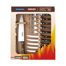 Juego para Asado POLYWOOD 14pzas