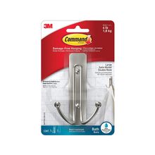 Gancho de pared Doble Grande command niq sat 1.8Kg 1pza