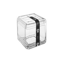 Porta Cepillos Y Crema Trasparente Cube