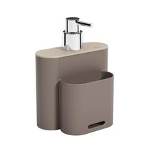 Dispensador de detergente 500ml Gris Oscuro + Claro